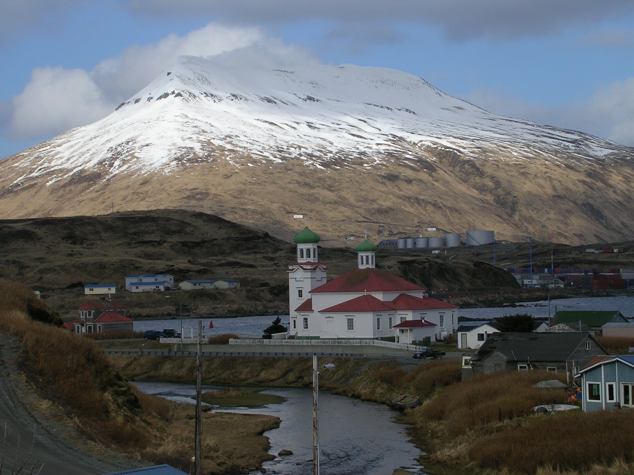 View of town, Dutch Harbor, Alaska