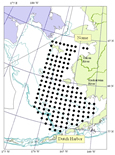 Bering Sea sampling grid