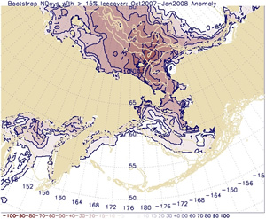 SSMI Ice Images, Duration (ndays)